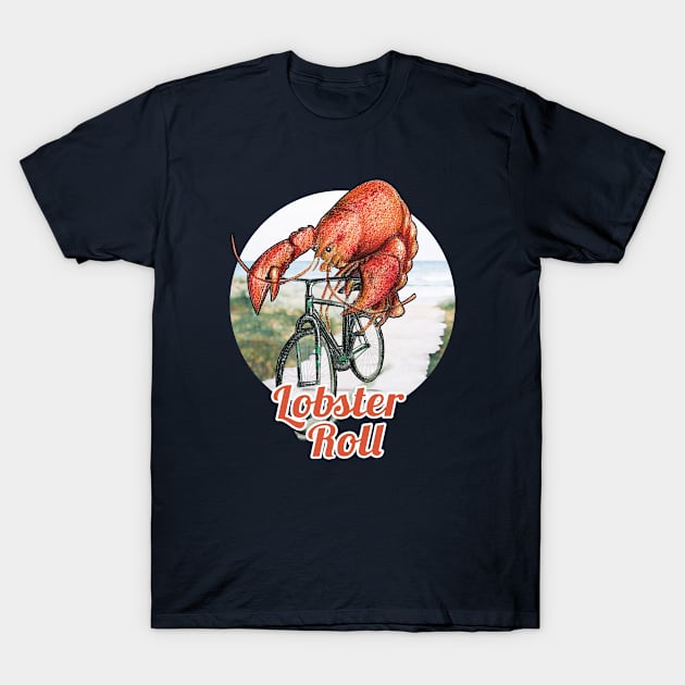 Lobster Roll T-Shirt by Hambone Picklebottom